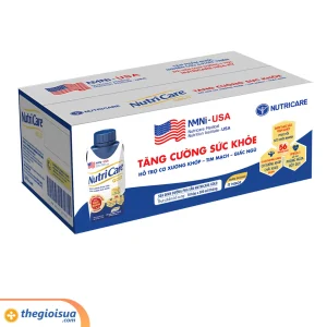 Sữa bột pha sẵn người lớn Nutricare Gold 200ml (Lốc 6 chai)