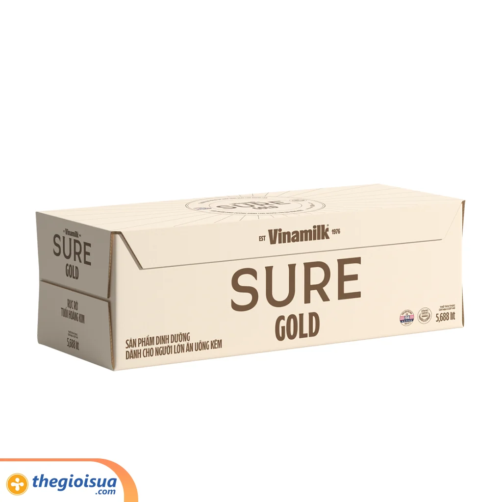 Sữa bột pha sẵn Vinamilk Sure Gold 237ml Prisma