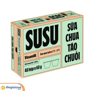 Sữa chua ăn Vinamilk SuSu vị táo chuối 60g