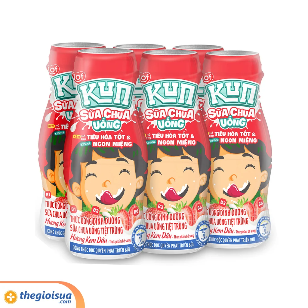 Sữa Chua Uống Kun Dâu 85ml