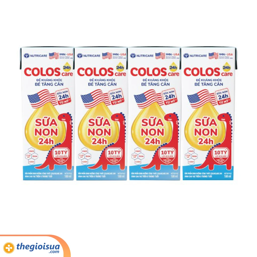 Sữa dinh dưỡng pha sẵn Coloscare 24H 180ml trên 6 tháng tuổi