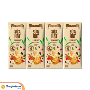 Sữa hạt 9 loại hạt Vinamilk hộp 180ml