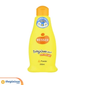 Sữa tắm gội Wesser 2 in 1 200ml (Cam)