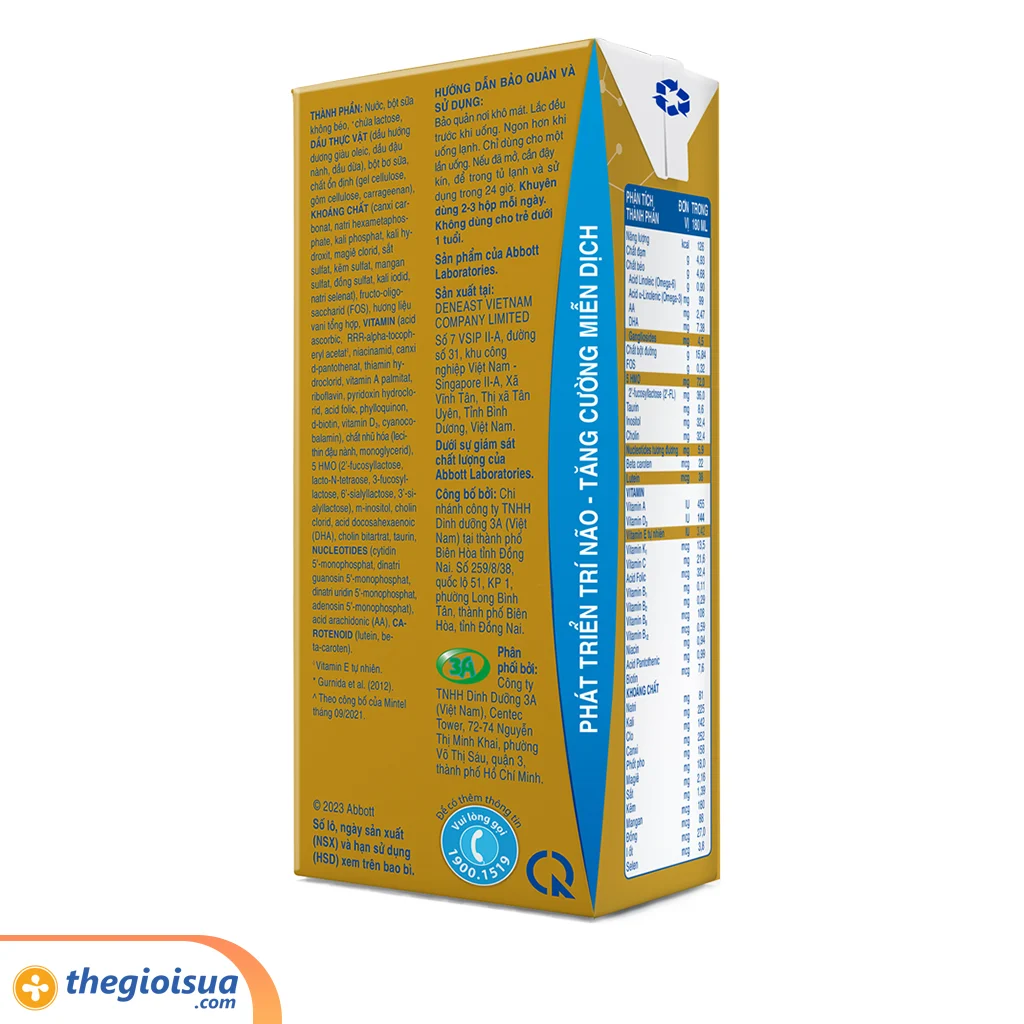 Sữa tiệt trùng Similac 180 ml