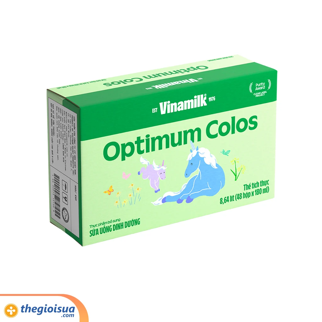 Sữa uống dinh dưỡng Optimum Colos 180ml
