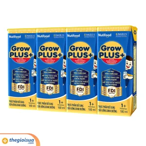 Sữa uống Grow PLUS+ xanh 180ml (từ 1 tuổi)