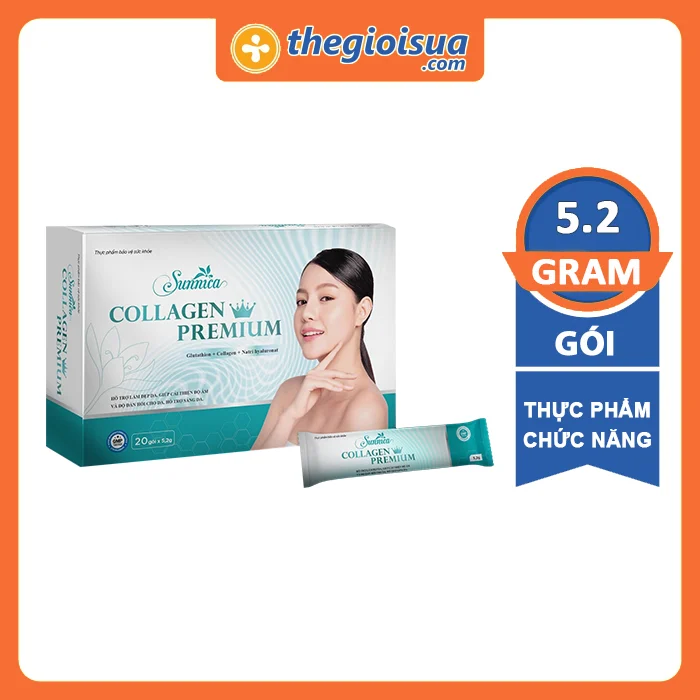 TPBVSK Sunnica Collagen Premium (Hộp 20 gói)