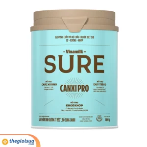 Sữa Bột Vinamilk Sure CanxiPro HT 400g