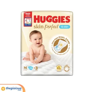 Tã dán Huggies Skin Perfect M76