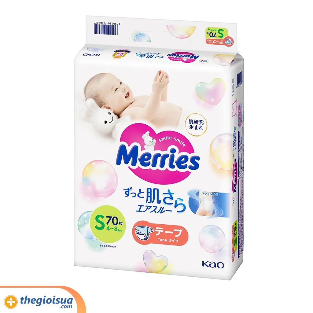 Tã dán Merries S70