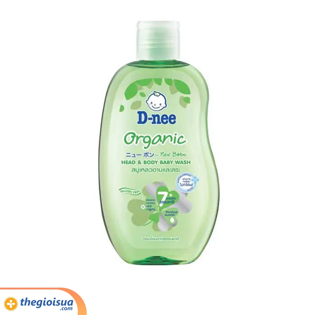 Tắm gội Dnee 200ml Xanh lá