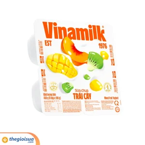 Sữa chua Vinamilk Trái cây xanh 4x100g