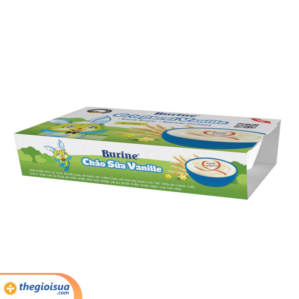 Cháo sữa Burine vị vani (6x50g)