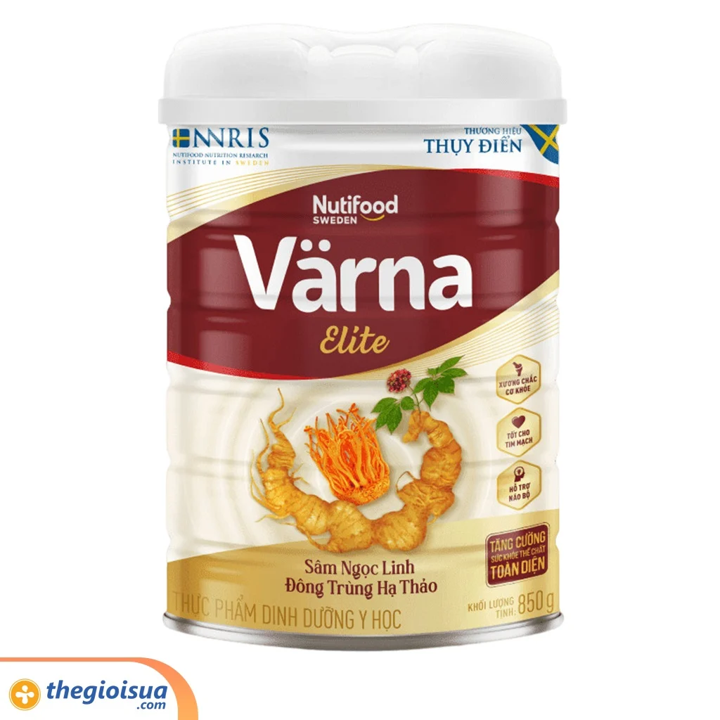 Thực phẩm dinh dưỡng y học Varna Elite lon 850g