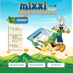 Váng sữa Mixxi vị kem vani 4x60g
