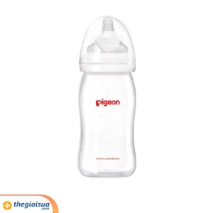 Bình sữa Pigeon PP Plus 240ml cổ rộng