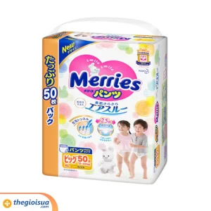 Tã quần Merries size XL 50 miếng