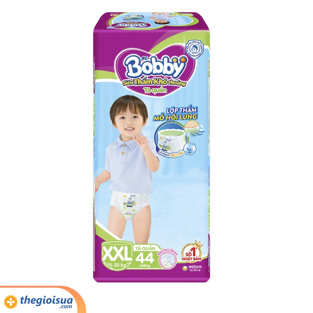 Tã quần Bobby size XXL 44 miếng