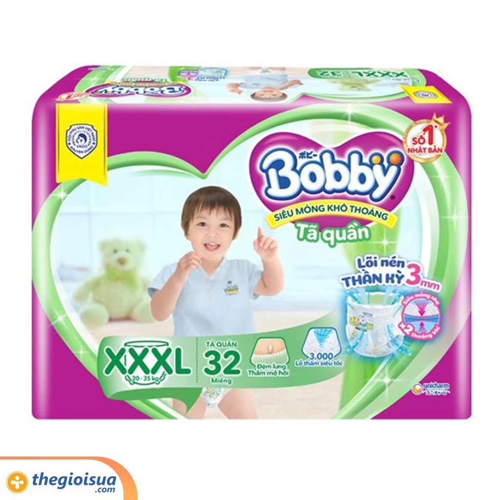 Tã quần Bobby XXXL32
