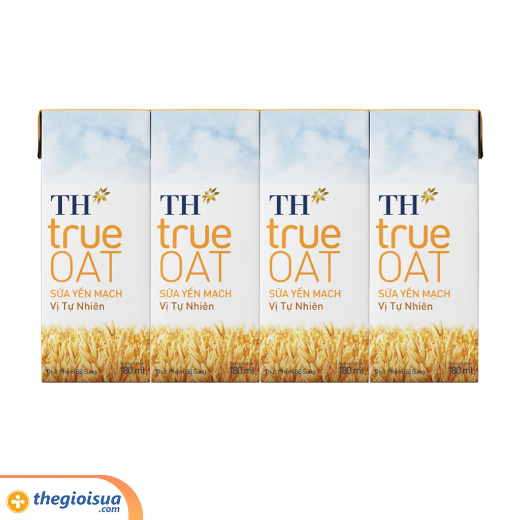 Sữa Yến mạch TH True Oat 4 x 180ml