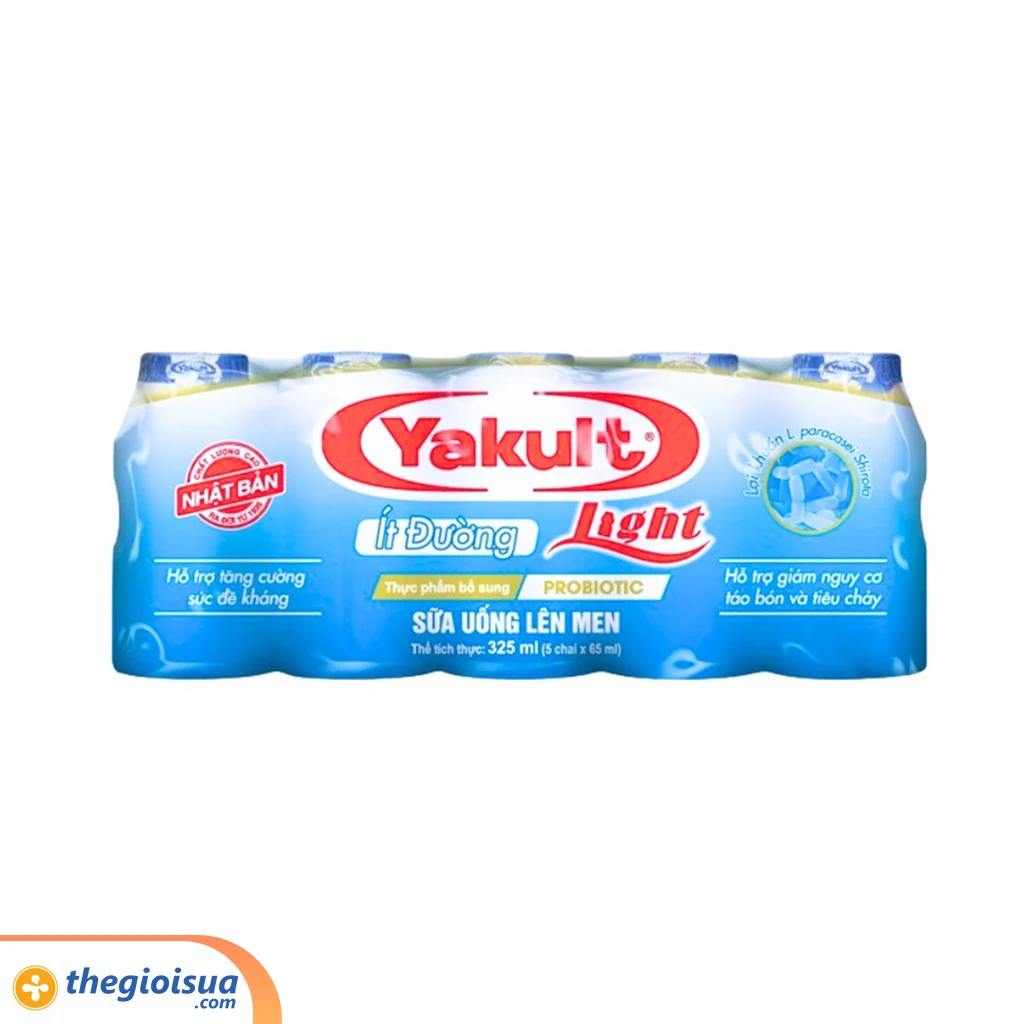 Sữa Chua Uống Lên Men Yakult ít đường 65ml