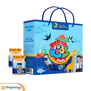 Yến sào Thiên Thư – Pro Kids hương Vani – Yến tươi 1.5g 6x70ml