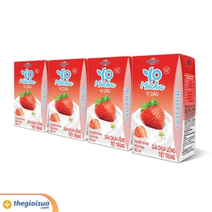 Sữa chua uống Mộc châu Dâu Yo Mocha 110ml
