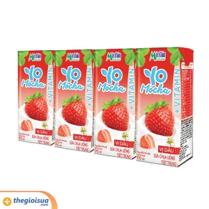Sữa chua uống Mộc châu Dâu Yo Mocha 170ml