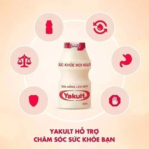 Sữa chua uống lên men Yakult 65ml