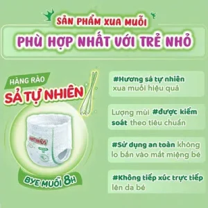 Tã Bobby quần Antimos xua muỗi M52