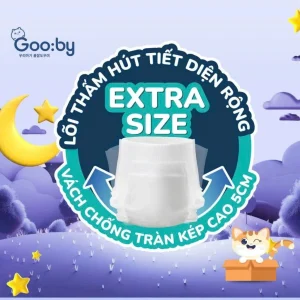 Bỉm quần Goo:by Premium size M 34 miếng (cho bé 6 – 11kg)