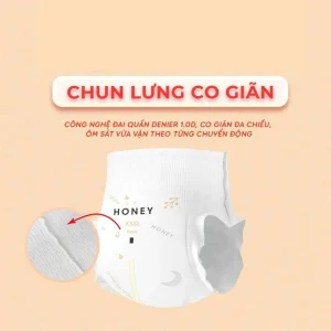 Bỉm HONEY, dạng quần lót, Size XL44 (12-17kg)