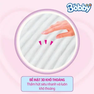 Tã dán Bobby Siêu Thấm – Khô Thoáng size XS70 (Dưới 5kg)