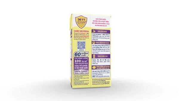 Sữa Dinh Dưỡng Pha Sẵn Care 100 pedia 110ml