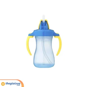 Bình uống nước Pigeon ống hút có tay cầm 150ml