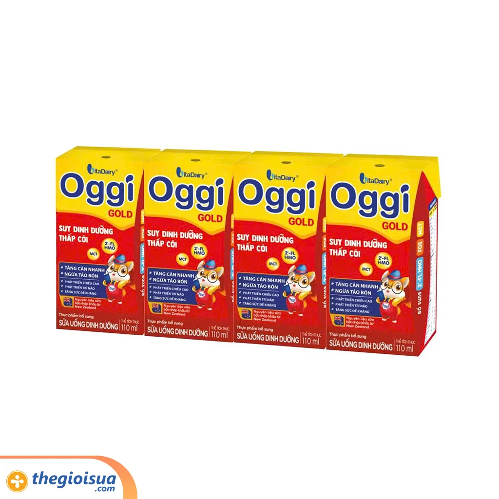 Sữa uống dinh dưỡng OGGI Gold 110ml