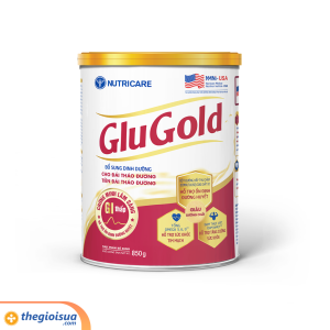 Sữa bột Nutricare GluGold 850g