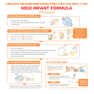 Sữa bột Meiji 0-1 year old Infant Formula Premium 800g (Nhập khẩu)