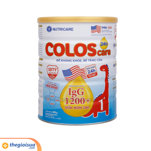 Sữa bột Coloscare 24h 1+ 800g