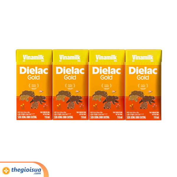 Sữa Uống Dinh Dưỡng Dielac Gold 110ml mẫu mới (trên 1 tuổi)
